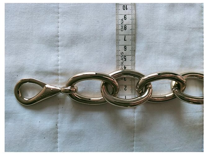 Collana Maxi Catena Max Mara Oro Metallo D'oro - vista 7