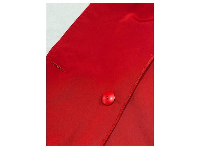 Chanel Impermeabili Rosso - vista 4