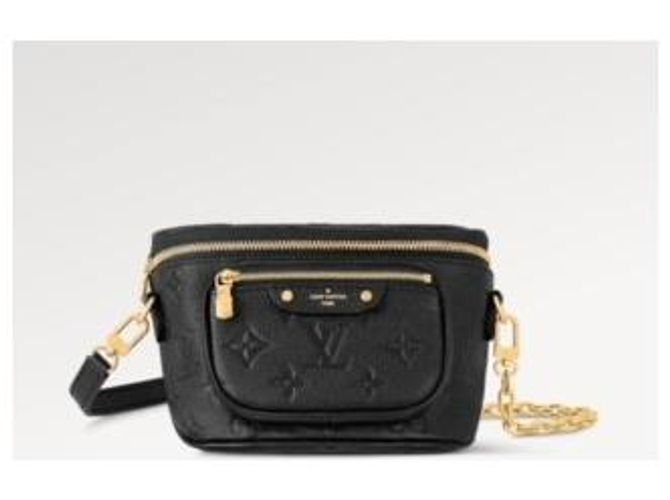 Bumbag Louis Vuitton Mini Gürteltasche Empreinte Leder Schwarz - Ansicht 2