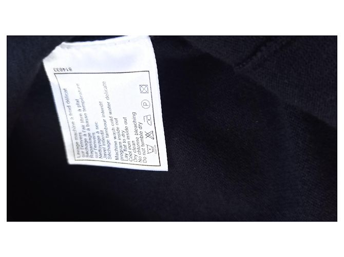Cambon Chanel Uniform Weste marineblau Baumwolle - Ansicht 4
