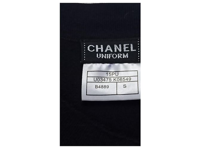 Cambon Chanel Uniform Weste marineblau Baumwolle - Ansicht 5