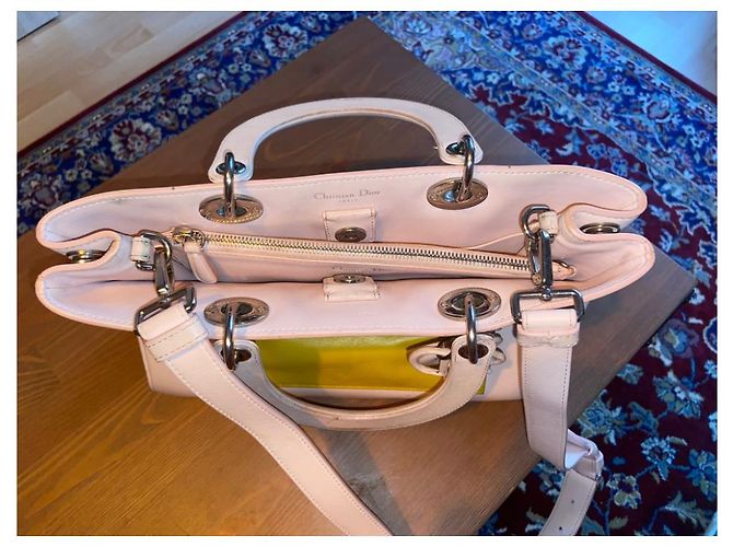 Borsa Dior Diorissimo Rosa in Pelle - vista 10