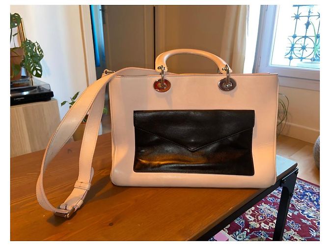 Borsa Dior Diorissimo Rosa in Pelle - vista 3