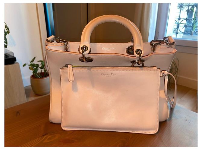 Borsa Dior Diorissimo Rosa in Pelle - vista 4