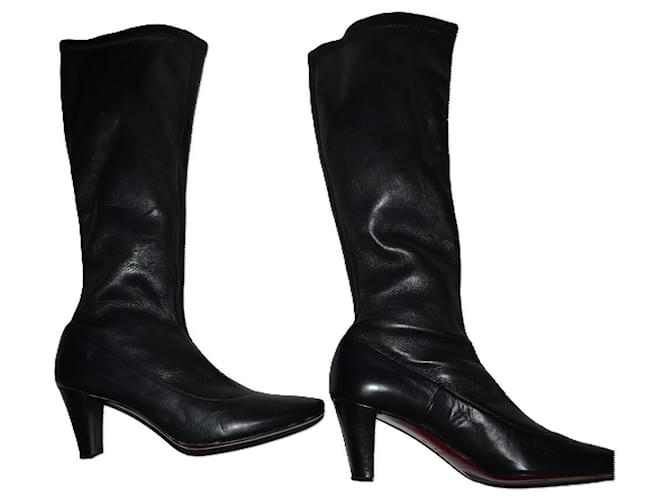 A. Testoni grandes botas Negro - vista 7