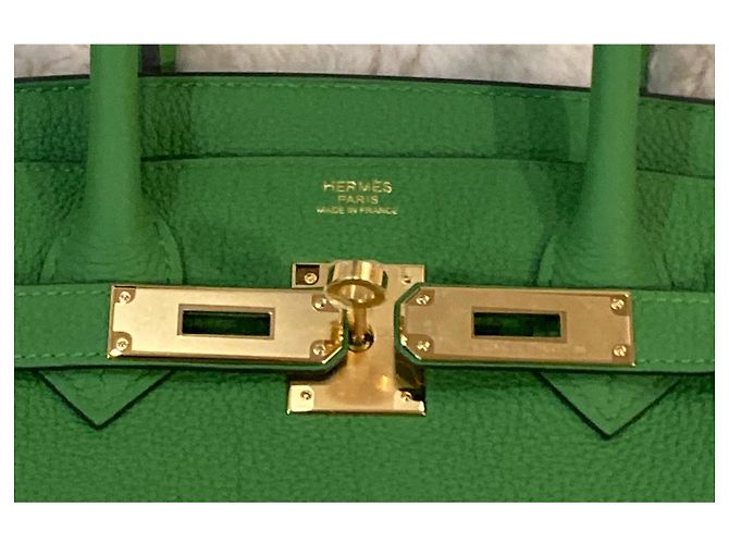 Hermès HERMES BIRKIN Grün - Ansicht 2