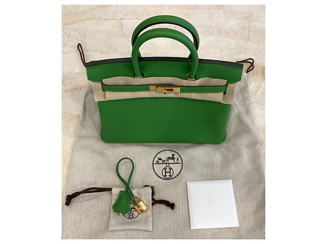 Hermès HERMES BIRKIN Grün - Ansicht 5