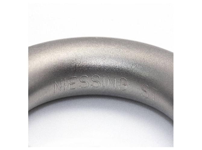 Autre Marque Anello NIESSING AKROBAT. Argento Blu chiaro - vista 6