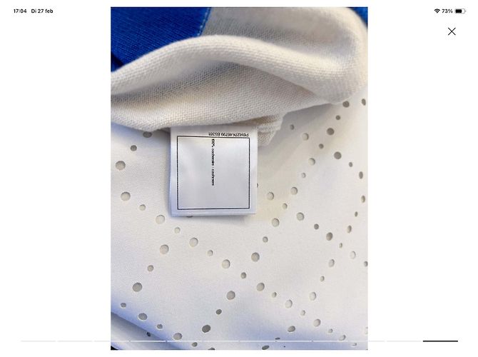 Chanel Weste aus blauem Kaschmir - Ansicht 7