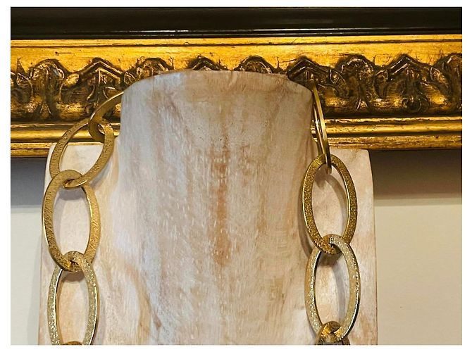 Collana DOLCE & GABBANA “Whisp”DJ0816 cerchi allungati dorata D'oro - vista 11
