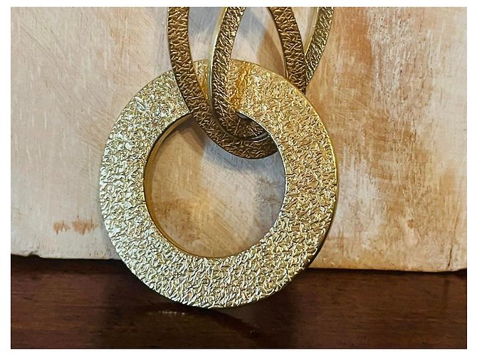 Collana DOLCE & GABBANA “Whisp”DJ0816 cerchi allungati dorata D'oro - vista 8
