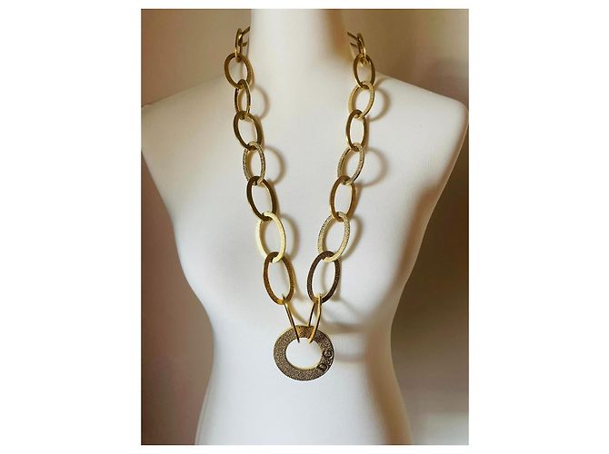 Collana DOLCE & GABBANA “Whisp”DJ0816 cerchi allungati dorata D'oro - vista 9