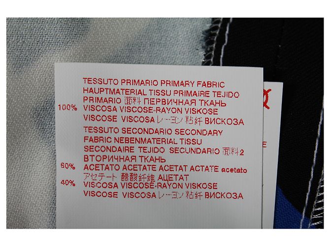 Top Smanicato Stampato Marni in Viscosa Multicolor Stampa python - vista 10