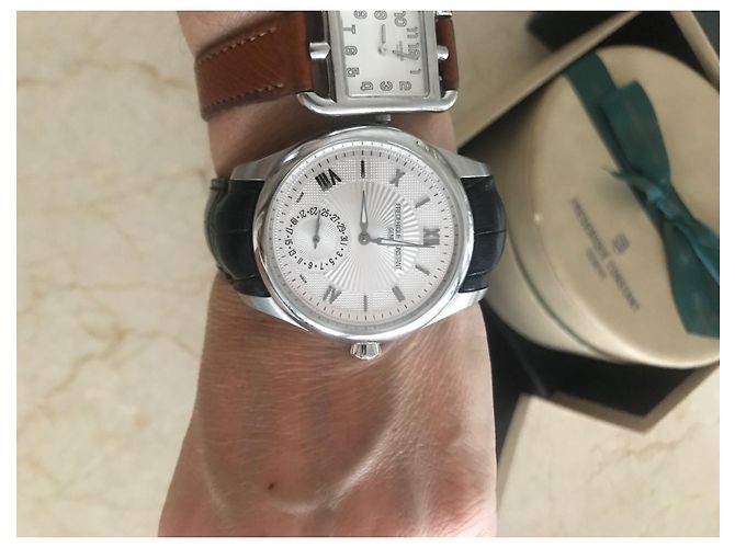 Frederique Constant Maxime Manufacture Relógio Automático Aço Hardware prateado - vista 10