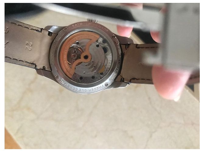Frederique Constant Maxime Manufacture Relógio Automático Aço Hardware prateado - vista 4