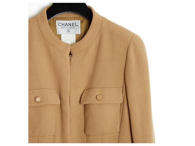 Chanel AH1998 Jacke Camel FR40 Beige Karamell - Ansicht 4