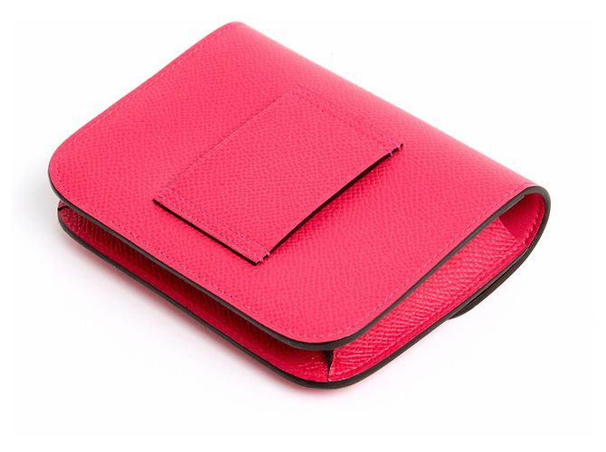 Hermès Pochette Constance Slim Epsom Mexico sulla cintura T80 new Rosa - vista 7