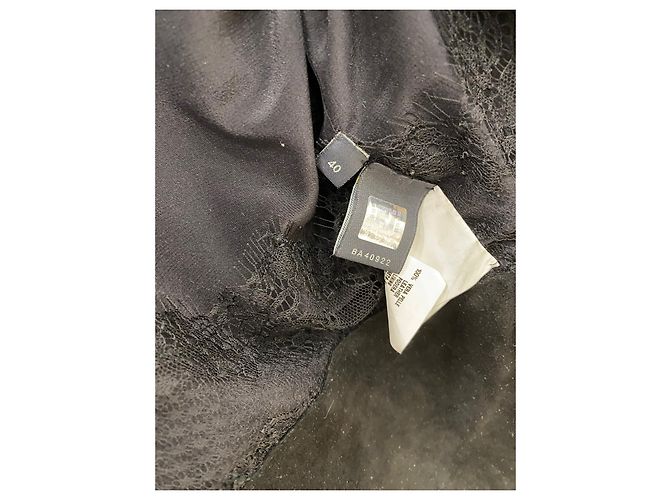 Fendi Cropped Suede Jacket Black - view 5