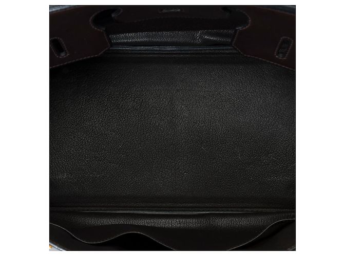 Hermès Sac HERMES Birkin 35 en Cuir Marron - 101701 - vue 8