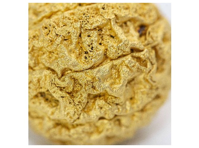 Autre Marque Ciondolo NIESSING SPUGNA in oro giallo. D'oro - vista 3