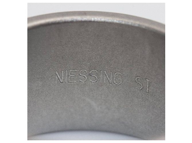Autre Marque Anello NIESSING FUSION in Oro Giallo e Acciaio. D'oro - vista 4