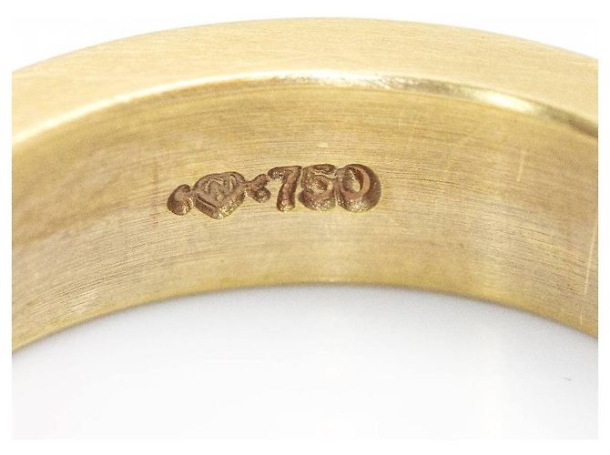 Autre Marque Anello REVERSE NIESSING in oro e diamanti. D'oro - vista 9