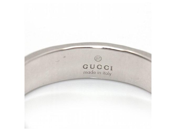 GUCCI-Ring aus Weißgold. Silber - Ansicht 3