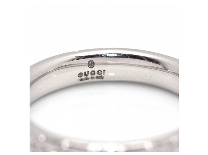 GUCCI Diamantissimo Ring aus Weißgold. Silber - Ansicht 5