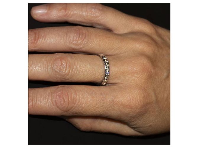 GUCCI Diamantissimo Ring aus Weißgold. Silber - Ansicht 6