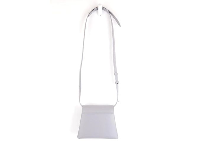 St Dupont Borsa a tracolla in pelle Grigio - vista 5