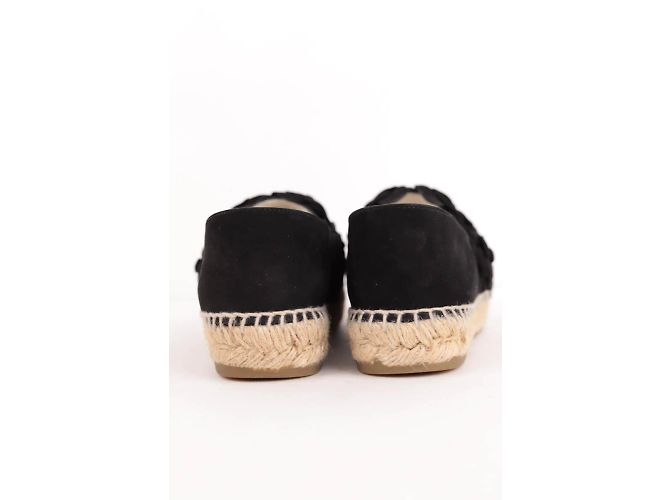 Chanel Espadrilles aus Wildleder Schwarz - Ansicht 4
