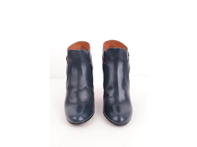 Michel Vivien Botas de cuero Azul - vista 2