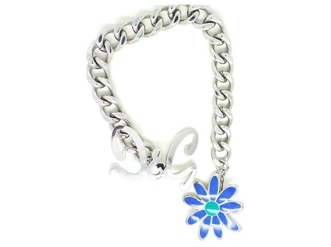 Dolce & Gabbana Bellissimo bracciale DOLCE &GABBANA Collezione Flower Argento - vista 10