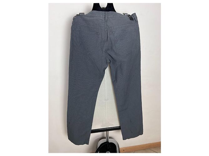 Pantaloni Hugo Boss Grigi in Cotone Grigio - vista 2