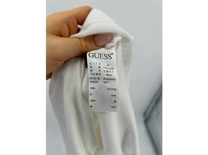 Camisetas GUESS T.International M Algodón Blanco - vista 4