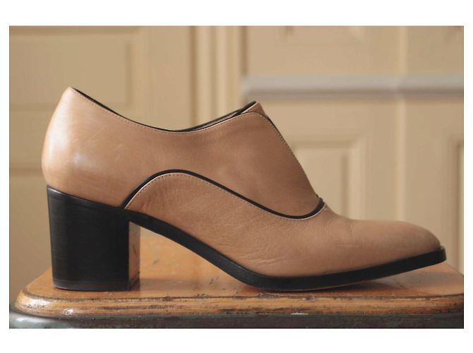 Scarpe derby Reed Krakoff in pelle gialle Giallo - vista 3