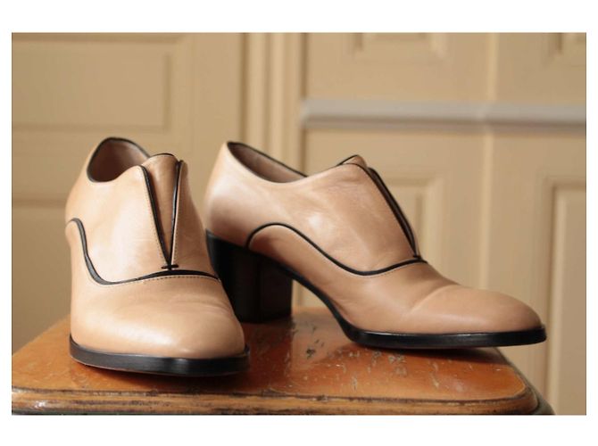 Scarpe derby Reed Krakoff in pelle gialle Giallo - vista 4