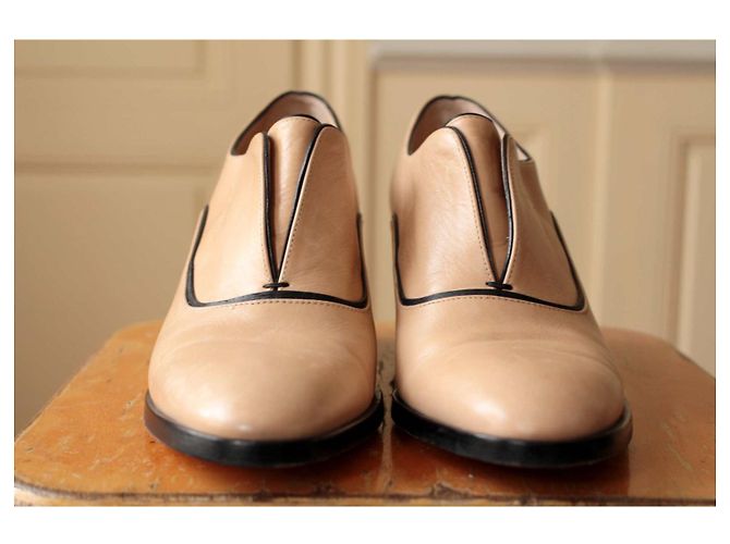 Scarpe derby Reed Krakoff in pelle gialle Giallo - vista 6