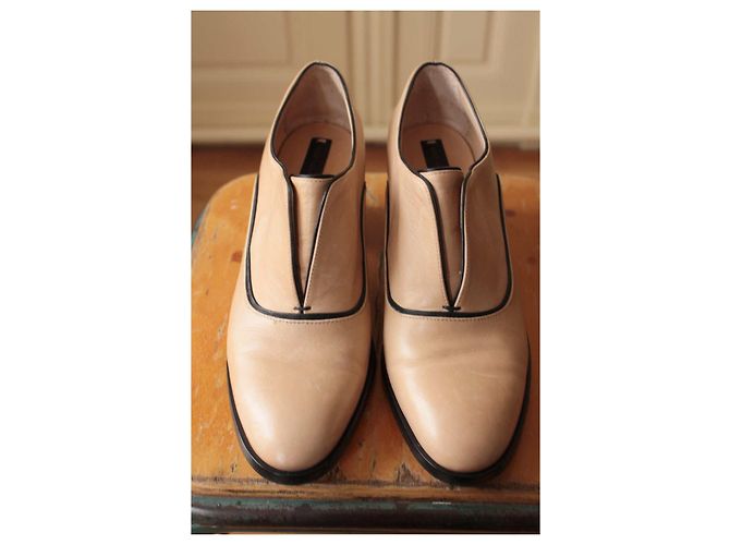 Scarpe derby Reed Krakoff in pelle gialle Giallo - vista 7