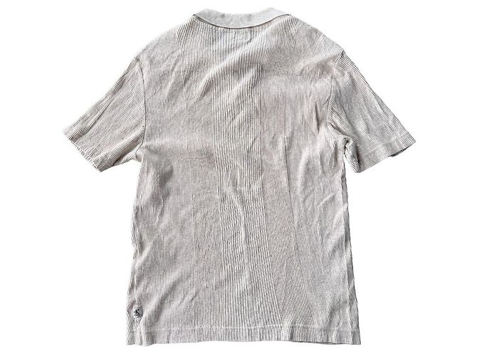 Polo Calvin Klein Jeans Beige in Cotone - vista 3