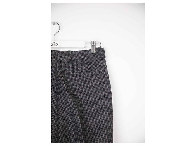 Nina Ricci Calça reta de lã - vista 4