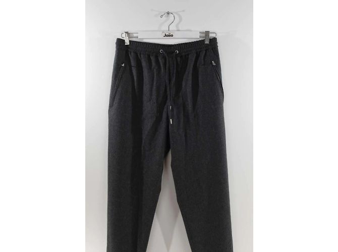 Hermès Woll-Sporthose Grau - Ansicht 2
