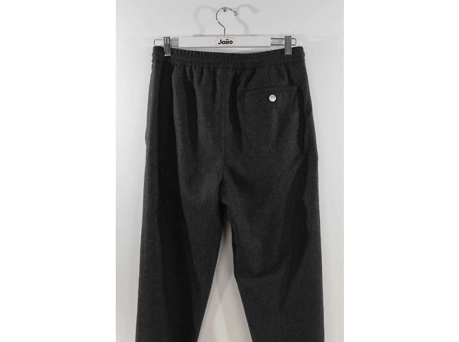 Hermès Woll-Sporthose Grau - Ansicht 4