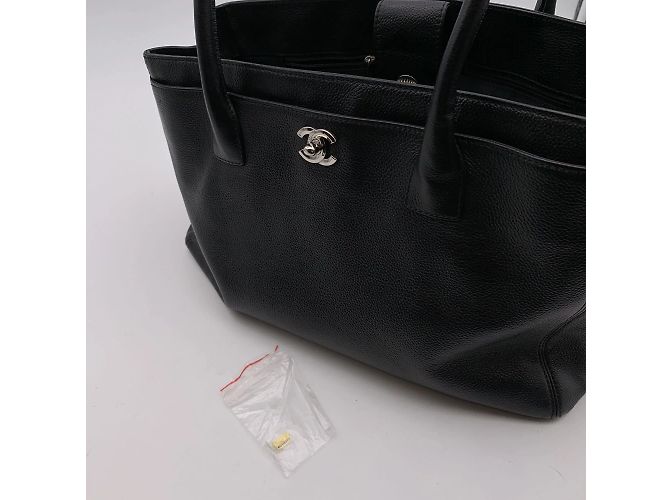 Borsa tote Chanel Executive Nero - vista 5