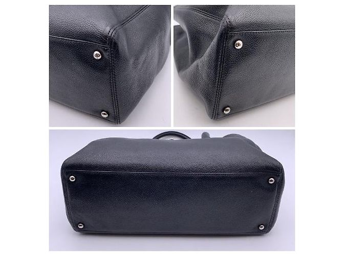 Borsa tote Chanel Executive Nero - vista 7