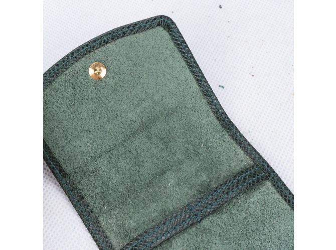 Astuccio per gemelli Louis Vuitton Taiga verde - vista 6