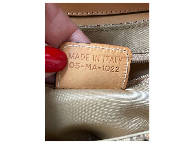 Borsa Dior Columbus Marrone Beige Tela Oblique e Pelle - vista 12