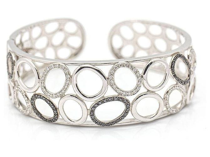 Autre Marque Bracciale in Oro con Diamanti. - vista 3