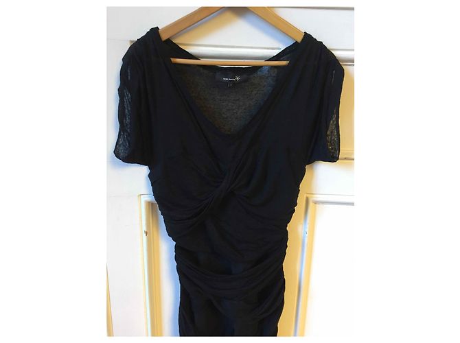 ISABEL MARANT Vestidos T.Internacional S Lino Negro - vista 2