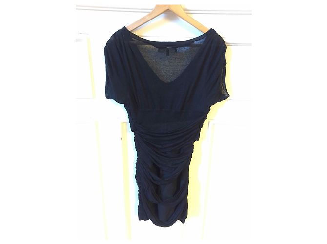 ISABEL MARANT Vestidos T.Internacional S Lino Negro - vista 3